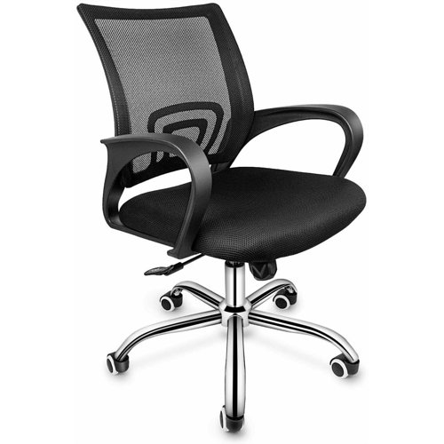 Inbox Zero Task Office Chair Ergonomic Mesh Computer Chair W. Wheels